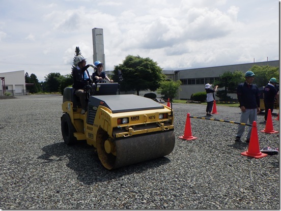 建設業ふれあい事業（金ヶ崎町立金ケ崎中学校）
