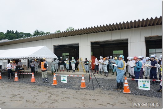 ICT建機施工現場見学会