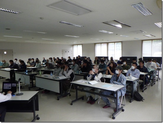 交通誘導員の安全講習会