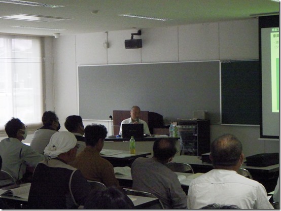交通誘導委員の安全講習会