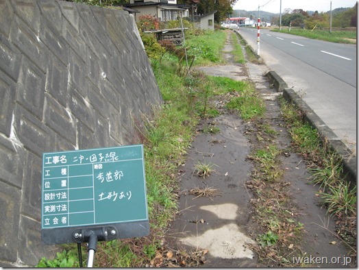 歩道点検