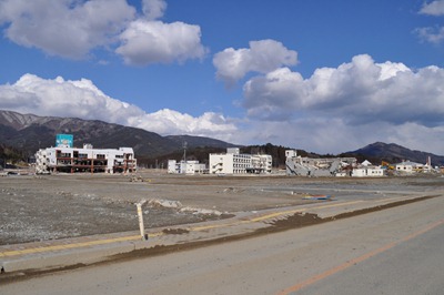 陸前高田市内