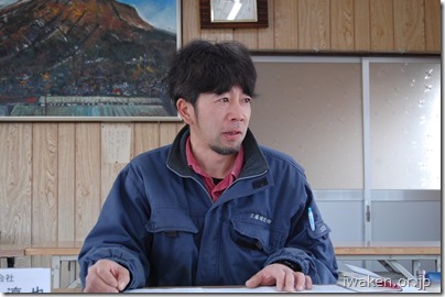 工藤建設（株） 土木部技士　西倉淳也さん