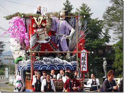 一戸まつり 羅城門