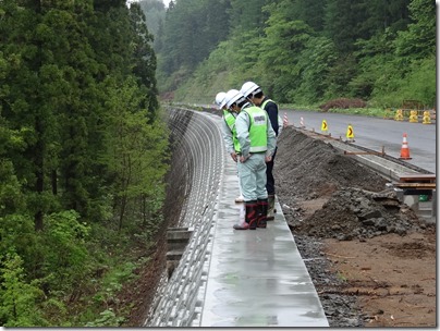 道路改築工事３