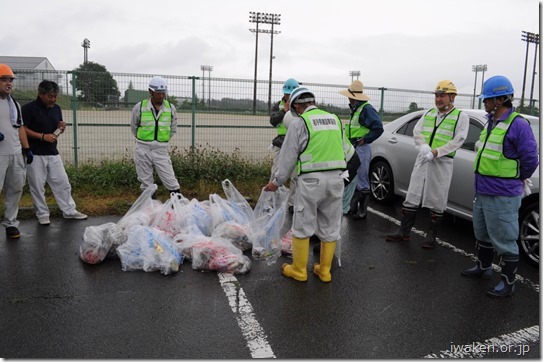 道路ゴミ拾い