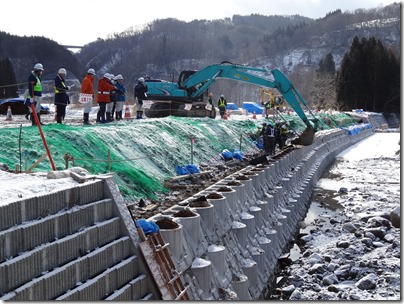 河川災害復旧工事