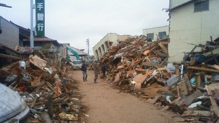 野田村中心地