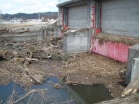 岩手県野田村宇部川水門