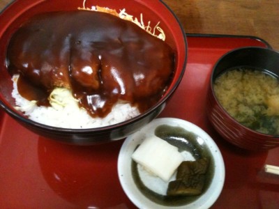 あんかけカツ丼